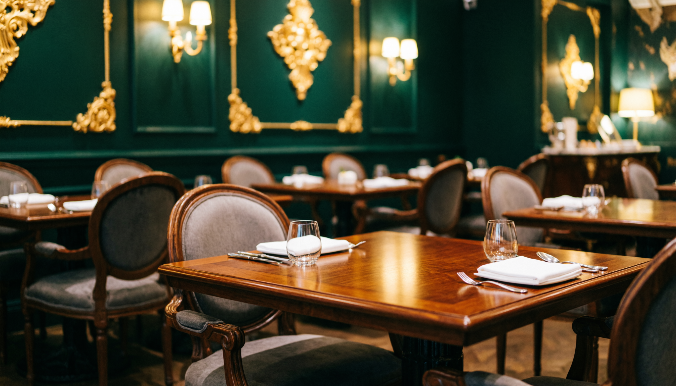 Wnętrze restauracji Koneser Klub